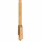 Ekena Millwork Bellingham Rough Sawn Timber Gable Bracket, Western Red Cedar, 60"W x 27"H x 2"D x 6"F, 11/12 Pitch GBW060X27X0206BEL00RWR - alternate 3